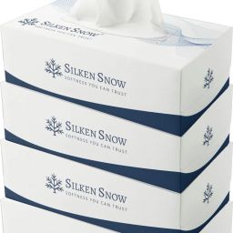2 Ply 100 Pulls Facial Tissue Paper Box, Car Tissue Box, Face Tissue - 400 Pulls-4
