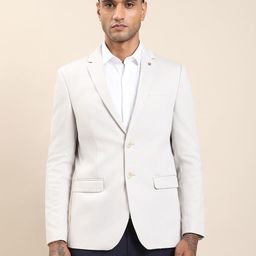 turtle Men Solid Single Breasted Casual Blazer-picture-41