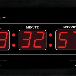 Digital 18 cm X 33 cm Wall Clock-13