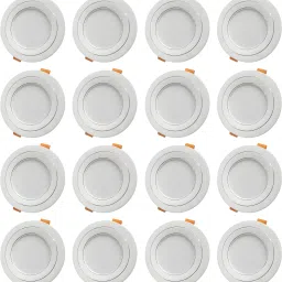 9 Watt CBL LED Fall Ceiling Round Down Bright Lights Pack 0f 16 Recessed Ceiling Lamp-17