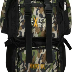90 L Military Print Rucksack Bag with Shoe Compartment Rucksack - 90 L-image-45