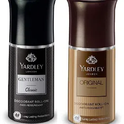 yardley Gentleman + Original Classic Roll On 50ml pack_2 Deodorant Roll-on - For Men-picture-17