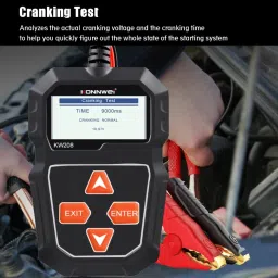 xpr3ss KW208 12V Car Battery Tester 100-2000 CCA Load & Alternator Tester Analyzer Digital Battery Tester image 4