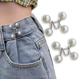 Jeans Button for Pants Tighten Waist Size No Sew Instant Adjustable Metal Buttons-26