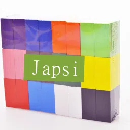 120 pcs Colorful Wooden Dominos Set-6