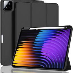 Flip Cover for Xiaomi Mi Pad 7/7 Pro 11.2 inch Cover, Soft Flexible Flip Case Cover with Pen Holder-image-21