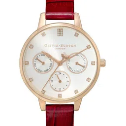 Olivia Burton Women Embellished Dial Analogue Multi Function Watch 24000009-image-41
