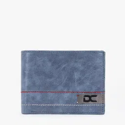 Dezire Crafts Men Blue Textured Two Fold Wallet-6