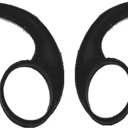 Somapa 4 Pcs (2 Pair) Universal Silicone Clip Hook | Earhook Hanger for in-Ear Earphone Headset 9MM-13MM Black In The Ear Headphone Cushion-4