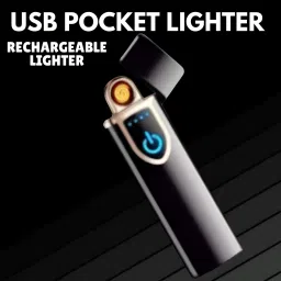 USB Cigarette Lighter for Smoking Windproof Slim Lighter with Fingerprint J342 USB Cigarette Lighter for Smoking Windproof Slim Lighter with Fingerprint J342 Pocket Lighter-picture-38
