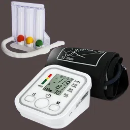 Balson AK-555 Digital Blood Pressure Monitor with Voice Guidance & 3-Ball Respiratory Exerciser for Accurate Health Monitoring I Bp Monitor-41