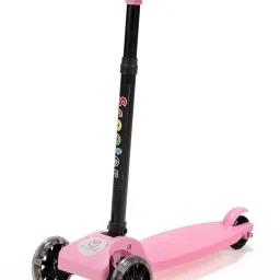 Vroom Vroom Kids Scooter | LED Wheels | Adjustable Height-4