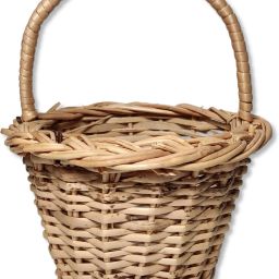 Decorative Hand Woven Cane Basket With Hanlde, Bamboo basket Wooden Fruit & Vegetable Basket-image-37