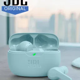 Wave Beam TWS, 32Hr Playtime, IP54, Smart Ambient & TalkThru Mode, JBL App Bluetooth Headset image 2