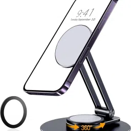 Adofys Magnetic Desk Phone Stand for iPhone and Android Mobile Holder-0