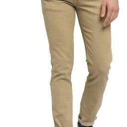 Men Regular Mid Rise Brown Jeans-image-68