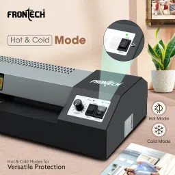 Frontech LAM-0001 A3 Heavy Duty Laminator | Forward & Reverse Switch | Hot & Cold 12.59 inch Lamination Machine image 4