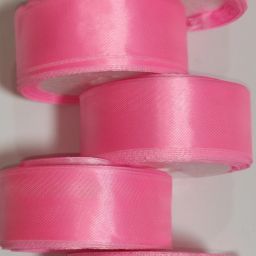 Satin Ribbon 25mm for Craft Decorations 1 Inch, Pack of 5 Each Roll Of 9 meters) Pink Satin Ribbon-image-82