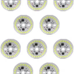 10 Pics 12 Watt Direct On Board LED Bulb Raw Material White Color Light Electronic Hobby Kit-15