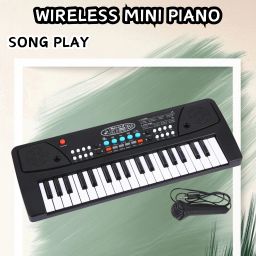 (Piano Keyboard) Toy with 37 Key, Recording and Mic, Adapter for DC Power Q323 (Piano Keyboard) Toy with 37 Key, Recording and Mic, Adapter for DC Power Q323 Analog Portable Keyboard-image-49