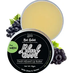 Nat Habit Men Black Grape Fresh Infused Lip Butter with Ghee  Honey - 10g-43