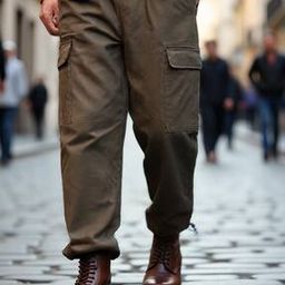 Shein Street Flap Pocket Parachute Style Cargo Pants-image-58