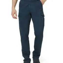 Men Straight Fit Cargo Pants-image-91