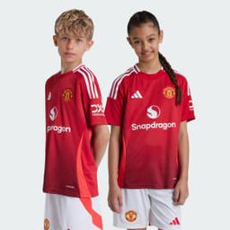 manchester united 24/25 home jersey kids kids football kids football-43