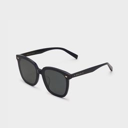 BOLON EYEWEAR Women Grey Lens & Black Square Sunglasses with UV Protected Lens BL3037-image-63