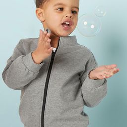 Domyos By Decathlon Kids Grey Solid Tracksuits-image-99