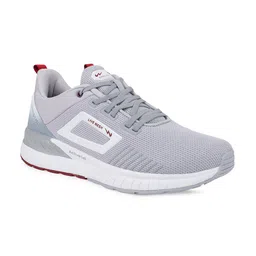 Campus Men Grey Mesh Running Shoes-22