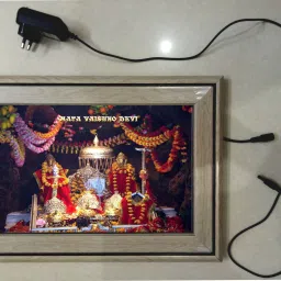 VAISHNO DEVI JI FRAME 15.5 inch LED PHOTO FRAME-picture-0