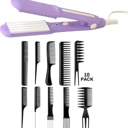 S2S Combo of Mini Crimping Machine and 10 Hair Comb Electric Hair Styler-image-10