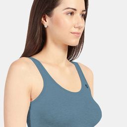 Sonari Grey Non Padded Non Wired Full Coverage Cami Bra image 5