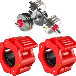 ymd 10 kg Steel Plates 2.5KGX4Pc 3FT Curl & 4FT STRT 28mm Rods, Solid Rods & Clamps Home Gym Combo image 4