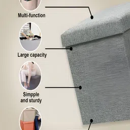 Kuber Industries Grey Regular Multi-Utility Organiser image 4