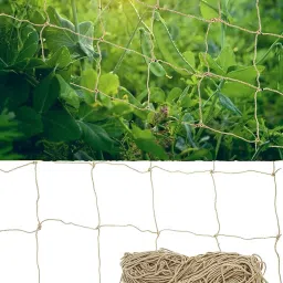 Jute Plant Climbing net & Jute Plant Trellis Netting Creeper Net-6feet x 12feet Hiking Net-20
