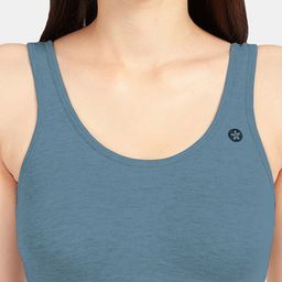 Sonari Grey Non Padded Non Wired Full Coverage Cami Bra image 3