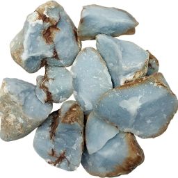 Natural Angelite Crystals Raw Rough Stones for Reiki Stones Healing Regular Asymmetrical Crystal Stone-image-81
