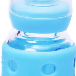 Glass Feeding Bottle With Silicone Cover For Newborn Baby - 60 ml-image-9