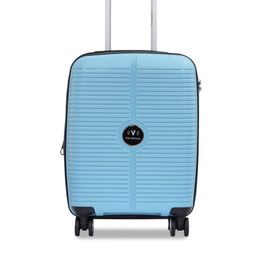 THe VerTicaL Textured Hard-Sided Cabin Trolley Bag 51Cm-53
