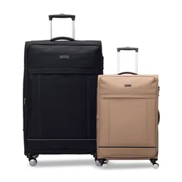 CARRIALL Black & Beige CARRIALL Large & Small Combo Set of 2 Luggage-image-47