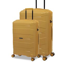 IT luggage Set Of 2 Solid Hard-Sided Trolley Suitcases-45
