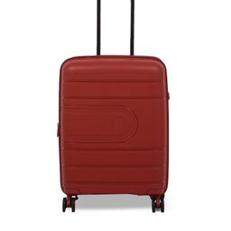 IT luggage Red Textured Trolley Suitcase-38
