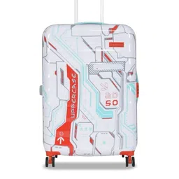 uppercase Cyber Punk Printed Hard-Sided Large Trolley Bag-13