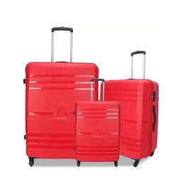 Aristocrat Set Of 3 JET PLUS Water Resistant Hard Trolley Suitcases-36