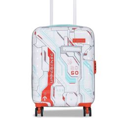 uppercase Cyber Punk Printed Hard Sided Small Trolley Bag-45