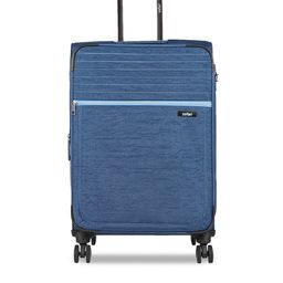 Safari Textured Soft-Sided Cabin Trolley Suitcase-50