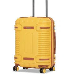 uppercase Ridge Textured Hard Luggage Cabin Trolley Bag-image-30