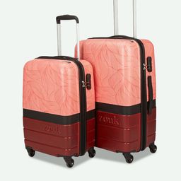 ZOUK Raahi Set Of 2 Printed Hard-Case Trolley Bag-61